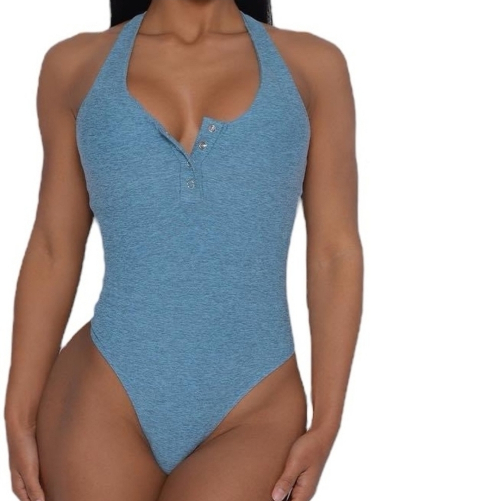 Bombshell Racerback Thong Bodysuit NwT